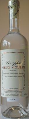 GRAPPA VIEUX MOULIN Italia hvid 0,7 liter 40 pct