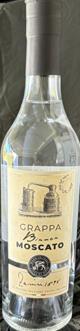 GRAPPA MOSCATO 0,5 liter 38 pct